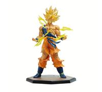 TEMU Colección de de Sun Wukong de Dragon Ball Anime Action de 16cm - y dorada dinámica con ojos expresivos, traje detallado y de acción dinámica, estatua de personaje, escultura detallada