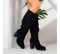 TEMU colección de otoño e invierno para damas elegantes y modernas botas la con tacón en colores , cómodas para usar todo . Zapatos para mujer.