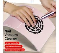TEMU Colector de polvo de uñas USB, un filtro eléctrico profesional para polvo de uñas, diseñado para una fácil limpieza y que el polvo se extienda en el escritorio.