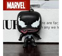 TEMU Colgante de Llave Oficial de Marvel , Figura Negra de para Decoración del Cuarto y Adorno Colgante para el Coche