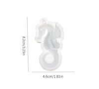 TEMU Colgante de Llavero de Mar Oceánico Molde de Resina Etiqueta Colgante Adorno Decoración para Mochila Moldes de Silicona Espejo Epoxy