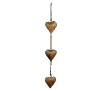 TEMU Colgante de Pared de Metálico de 27" - Decoración Rústica de Amor para Granja, Elegante para Dormitorio o , Regalo para , Añade Encanto a Cualquier , Festivo | Estilo de Granja | Dorada