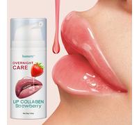 TEMU Collagen Labial - Una Mascarilla Labial Nocturna Diseñada para Hidratar y la Piel de , Mejorando su Volumen y Abordando Labios Oscuros
