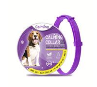 TEMU Collar Calmante Para Perros, Resistente Al Agua Y Ajustable, Con Efecto Calmante Duradero De 60 Días Para Aliviar La Ansiedad Y El Estrés