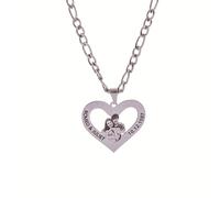 TEMU Collar con colgante de foto de pareja personalizado con hueco de acero inoxidable, moderno y elegante, para mujer, con texto , ideal para uso diario y outfits de