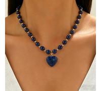 TEMU Collar de amor de natural: un de sabiduría y protección , una pieza de joyería que y la comunicación, un regalo o tu pareja. Un accesorio único para emprender un viaje