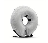 TEMU Collar Inflable Ajustable " para Mascotas", Disponible en Tallas S/M/L, Se a Varios Tipos de Cuerpo, Protección Antiruptura del Cuello, y Anti-Escapes para Perros, Absorbe Impactos