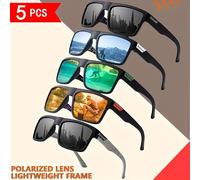 TEMU Combinación de 5 piezas a buen precio. Gafas cuadradas con estilo , moderno y . Adecuadas para hombres y mujeres. Ideal para atuendos a . Un artículo europeo y americano. del año