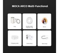TEMU COMITOK Empuñadura magnética, anillo que se perfectamente con tu iPhone 12-17 Pro Max, de la exposición, el y la estabilidad