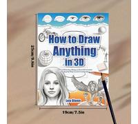 TEMU Cómo Dibujar Cualquier Cosas en 30 Días: Libro de Dibujo para Principiantes - Anatomía, Sombreado, Texturas, y con Ejercicios Prácticos y Técnicas