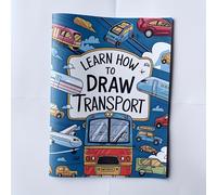 TEMU Cómo Dibujar: Libro de Práctica sobre Vehículos, Frutas y Robots - Ideal para Principiantes con Habilidades Lógicas en el Dibujo. Regalo para Graduaciones, Navidad o Elección del