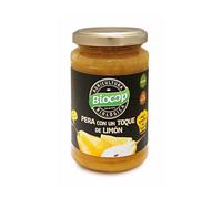 TEMU Compota de Pera con un Toque de Limón 280g - Vegano - Sin Gluten - Biocop