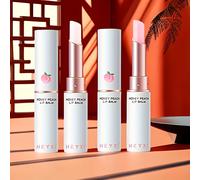 TEMU Compre 1 y obtenga 1 - Dúo de labial de melocotón con miel, hidratante y , máscara labial incolora de larga duración para los tipos de piel beige, regalo de Navidad para ella, lápiz labial, .