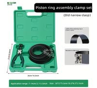 TEMU Compresor de anillos de pistón tipo universal para motocultivadores, herramienta especializada de instalación de anillos de pistón para motores diésel