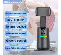 TEMU con seguimiento facial automático de , soporte incluido y sin necesidad de app. Ideal para grabar videos y transmisiones . Controlado por y con remoto.