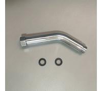 TEMU Conector de ajustable para cabezal de ducha - Ajustador de cabezal de ducha de baño de plástico ABS resistente con de 135°, no necesita electricidad