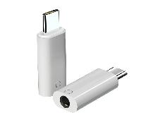 TEMU Conjunto de 2 adaptadores de audio USB-C a 3.5 mm para iPhone 16, 15, Galaxy S24, S23, S22, S21, Plus, Pro Max, Pixel, iPad - Dongle AUX de calidad con diseño compacto, enchufar y usar, acabado