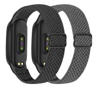 TEMU Conjunto de 2 Banda Elástica Loop Compatibles con Xiaomi 6 5 4 3/ Band 5, Correa Deportiva Ajustable de Nailon para Mujeres y Hombres
