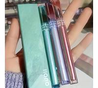 TEMU Conjunto de 3 de ojos líquidas iridiscentes - duración, impermeable, diseño giratorio, acabado , ideal para los tipos de piel, varios efectos de maquillaje