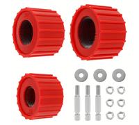 TEMU Conjunto de 3 piezas Limpiador de Tubos de Cobre para Taladro Eléctrico, Limpia Tuberías y Accesorios de 1/2 , 3/4 , 1 , Cepillo de , Limpia Tuberías y Tubos de Cobre//Latón para Soldadura