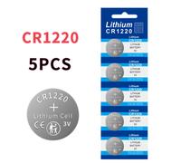 TEMU Conjunto de 5 uds./10 uds. Batería de Botón Lítio CR1220 3V para Reloj/Llave de Coche/Báscula Electrónica Tipo Universal Duradero y