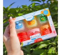 TEMU Conjunto De 6 Bálsamos Labiales Hidratantes, Hidratante, Mantiene La Humedad Todo Para Labios , De Larga Duración, Regalos De Navidad, Regalos Del Día De San Valentín