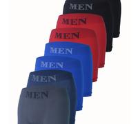 TEMU Conjunto de 8 bóxers deportivos sin costuras de tiro medio para hombre, cómodos y transpirables, ideal para jóvenes