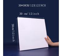 TEMU Conjunto de 8 lienzos estirados para artistas de 12x12 pulgadas | Preparado y para pintar | 100% algodón con de madera de | Ideal para acrílico, óleo, medios húmedos y suministros de vertido