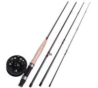 TEMU Conjunto de Caña de Pescar con Carrete Sougayilang para Pesca con