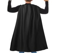 TEMU Conjunto de Capa y Máscara de Superhéroe para Adultos | Tela No Elástica, Color Sólido, Cuello , Sin , Media Tapeta, Corte Holgado, para Fiestas de Disfraces para Hombres y Mujeres