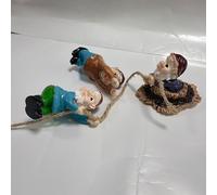 TEMU Conjunto de Colgantes para Exteriores, Artesanía en Resina de 3 Piezas