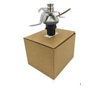 TEMU Conjunto de Cuchillas de Acero Inoxidable SUS420 para , Compatible con Vorwerk , Hoja Afilada de Acero Inoxidable de Calidad, Hoja de Repuesto con 4 Cuchillas y Junta