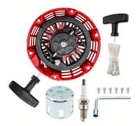 TEMU Conjunto de de Retroceso Premium para Motores //GX200 - Kit de Manual Duradero con Patas de Varilla de Acero, Compatible con Motores de 4/5.5/6.5hp, de y Pernos de Montaje