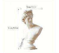 TEMU Conjunto de Esculturas de Mitología Griega - , de la y , de la Luna - Decoración Minimalista para Sala - Busto en Resina