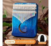TEMU Conjunto de Kalimba con 21 Teclas para Principiantes - Piano de Dedos Amigable, Regalo Ideal de y Accesorios para Pianistas