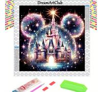 TEMU Conjunto de Pintura Diamante Completo de 30*30cm/*11.81in Bordado con Diamantes 5D DIY Decoración del Hogar Creativa a