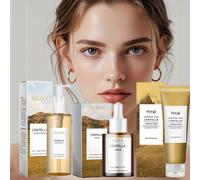 TEMU Conjunto de popular de productos de Centella Asiática, que , aceite desmaquillante y limpiador facial. Refrescante y , hidrata y , mejorando la piel . Limpia delicadamente, la piel.