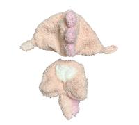 TEMU Conjunto de Ropa de Moda para Labubu (Sin Muñeca), Set de Crochet Artesanal Dinosaurio 2/3 Piezas, Ropa Bonita, Bolso y Gorro, Accesorios DIY Divertidos y para o Regalos de Aniversario para Hija