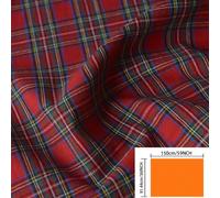 TEMU Conjunto de ropa para muñeca: chaleco a cuadros de otoño, falda corta con tirantes, tela para coser, ideal para acolchar, coser a , sofá, cortinas, bolsos, cojines, cubrir muebles y