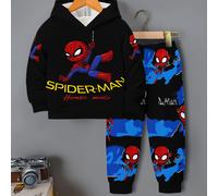 TEMU Conjunto de sudaderas con capucha para niños de Marvel, para y otoño, ideales para regalos de , ropa casual para jóvenes, para uso diario al .