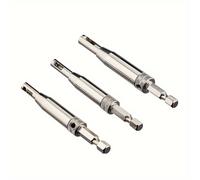 TEMU Conjunto de Taladro Articulado para Carpintería, Abreagujeros de Bisagras de Puertas y Ventanas con Taladro Manual de Posicionamiento y Broca de Mango Especial