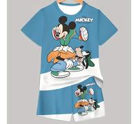 TEMU Conjunto Infantil Impreso en 3D DISNEY Mouse Stitch Big Hero 6 Stitch Elsa de Dibujos Animados, para Exteriores