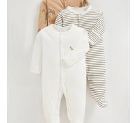 TEMU Conjunto para recién nacido, niño y niña, con largas y pantalones, y cubiertas para manos y pies. traje todo en uno es ideal para y otoño, para actividades al aire libre.