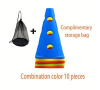 TEMU Conos de Entrenamiento Multi-Deporte - PE Duradero, Ideales para Fútbol, Baloncesto y Patinaje - /Azul/