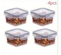 TEMU Contenedores pequeños herméticos para almacenar alimentos: Diseñados para ser apilables y resistentes a las fugas, perfectos para aplicaciones de cocina