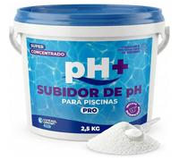 TEMU CONTROL GARDEN Subidor Granulado 2,5 KG | Aumentador PH Super Concentrado Piscina | Disolución Rapida Sin Residuos | Baño Agradable | Cazo