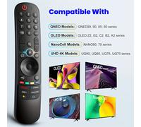 TEMU Control Remoto Compatible con LG Smart TV para Modelos 2021/2022/2023 UHD OLED// con Comando de Voz, Puntadores Mágicos y Control Remoto de Reemplazo