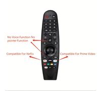 TEMU Control Remoto Inteligente para TV - Compatible con Modelos AKB75855501, MR20GAMR21GA, MR21GC - Infrarrojo, Funciona con Batería, Soporta 3 Dispositivos