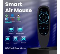 TEMU Control Remoto Universal BT+2.4G Air Mouse | Retroiluminado, Asistente de Voz, Aprendizaje IR, Sensor Giroscópico | Compatible con , Proyector, PS3 | sin varillas 2.4GHz