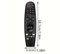 TEMU Control Remoto Universal para TV, Compatible con Modelos como OLED, UHD, , 4K y 8K, Pero No Soporta Funciones de Voz o Puntero.
